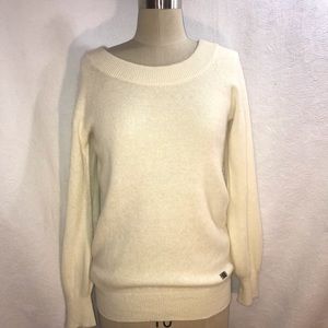 Burberry blue label winter white sweater Sm